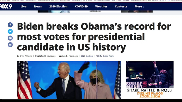 Most VOTES Every Cast For A President.  Our Savior Is Finally Here!