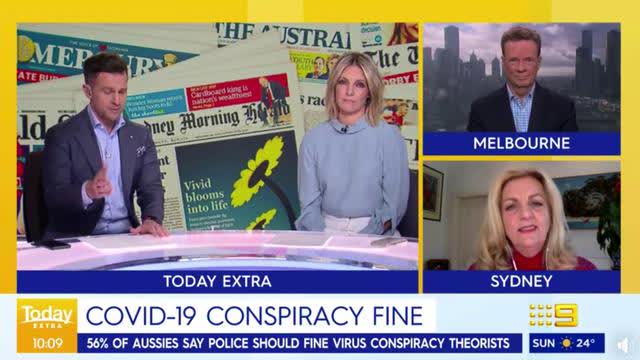 Melbourne Media Says "Mask Theorists" Should be Fined Australia there is no virus wake up