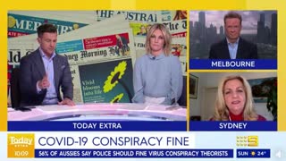 Melbourne Media Says "Mask Theorists" Should be Fined Australia there is no virus wake up