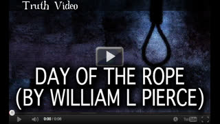 DAY OF THE ROPE (BY WILLIAM L PIERCE)
