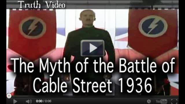 The myth of the battle of Cable street 1936