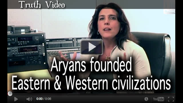 Aryans founded eastern & western civilizations