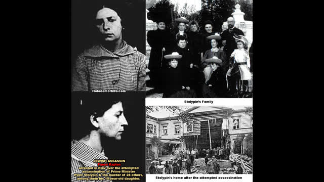 FanyaÂ Kaplan & her attempted assassination of Stolypin