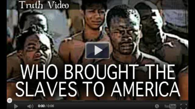 Who Brought the Slaves to America