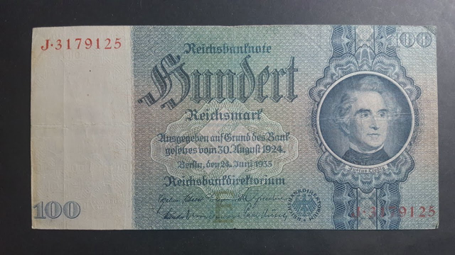 "German Reichsmark banknotes" what if this was a crypto coin?
