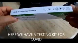 NANO WORMS DETECTED IN "COVID TEST KIT"