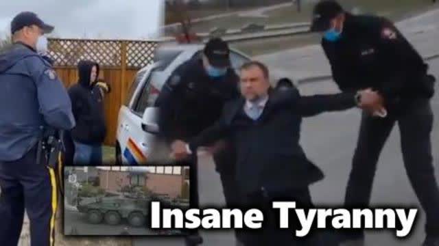 EVIL Tyranny Continues: Canadian Pastor Arrested On Busy Highway In Rain; Shop Owner Arrested