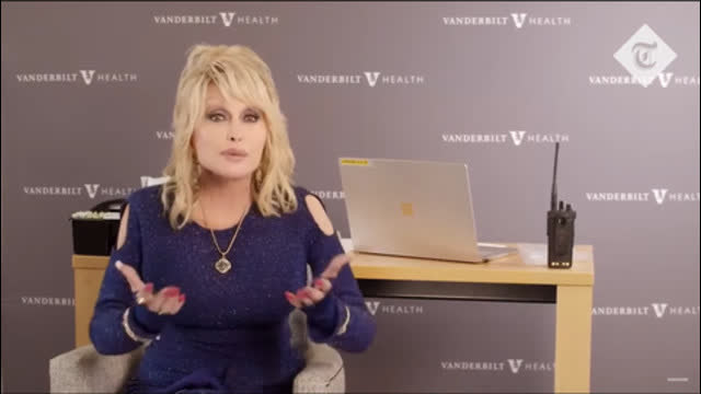 Dolly Parton promotes white trash suicide  Covid-19 pusher