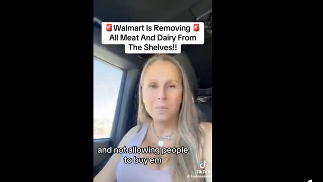WalMart Pulling Meat and Dairy in TN