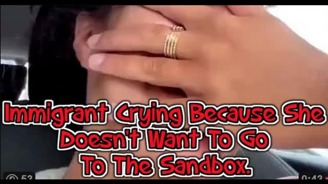 Immigrant Weeps From Deportation Order
