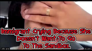 Immigrant Weeps From Deportation Order