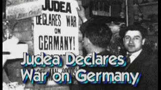 Jewry declares War on Germany (an act of war and aggression)