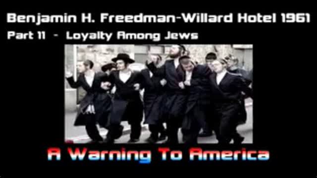 The Enemy Within: A Speech by Benjamin Freedman