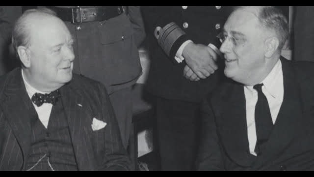 Secret Communications between Churchill and Roosevelt with David Irving