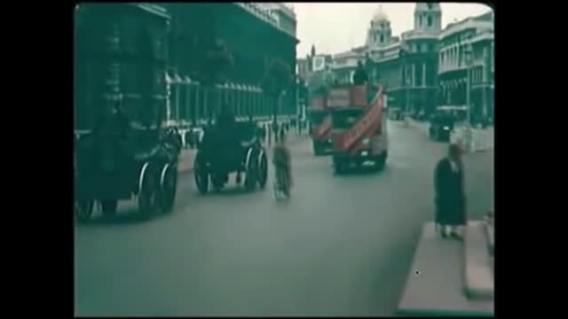 The Earliest Known Color Film Footage of London (from 1924)