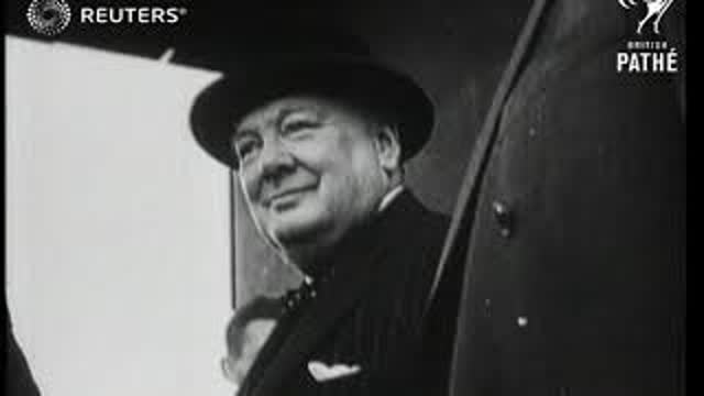 Churchill arrives in Moscow (1942)