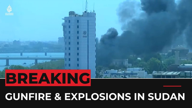 Breaking News: Heavy gunfire heard in Sudanâ€™s capital Khartoum