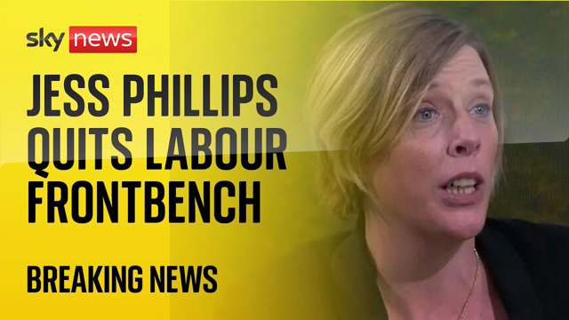 BREAKING: Jewess, Jess Phillips MP quits along with other Labour frontbenchers over Gaza ceasefire calls