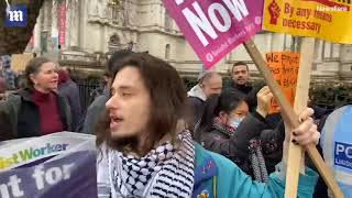 Video: Protesters clash over Drag Queen story hour outside the Tate Modern