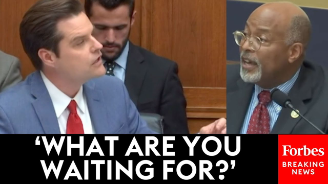 WATCH: Matt Gaetz And Glenn Ivey Clash Over 'Defund The Police' And The ATF