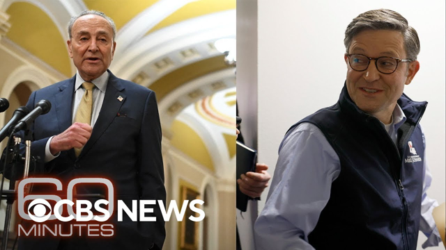 Schumer, Johnson address reporters on Zelenskyy, Biden impeachment