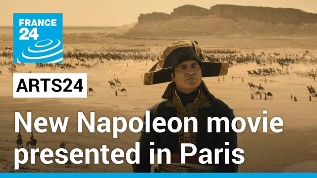 Ridley Scott, Jew Joaquin Phoenix, Vanessa Kirby - Napoleon • FRANCE 24 English