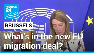 New EU migration deal: border controls, asylum policy and mandatory solidarity • FRANCE 24 English