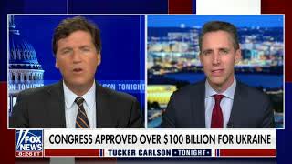 Are We For East Palestine Or Ukraine? Senator Hawley Discusses With Tucker Carlson