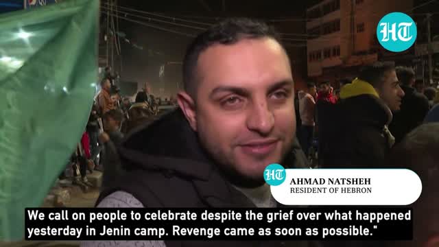 Palestinians celebrate Jerusalem synagogue attack; Sweets distributed, crackers burst | Watch