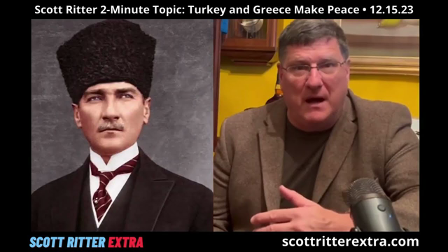 2 Minute Topic Turkey and Greece Make Peace