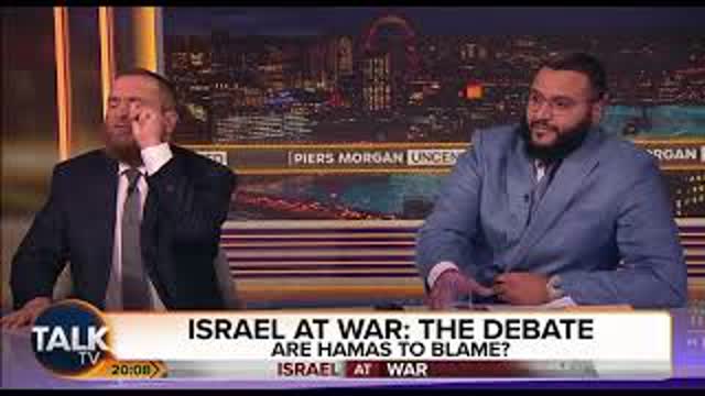 Zionist Rabbi "Piers, I'm Surprised You're Intimidated by this Man"