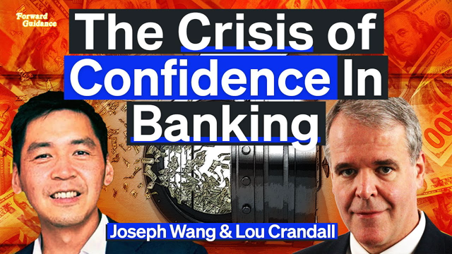 Why Money Is Leaving The Banking System | Joseph Wang & Lou Crandall