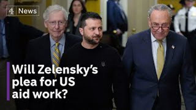 Zelenskyy meets Biden in attempt to save $48 million support package for Ukraine
