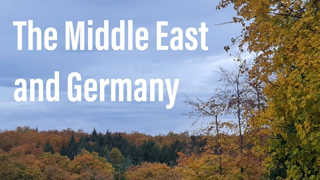 Germany and the Situation in the Middle East
