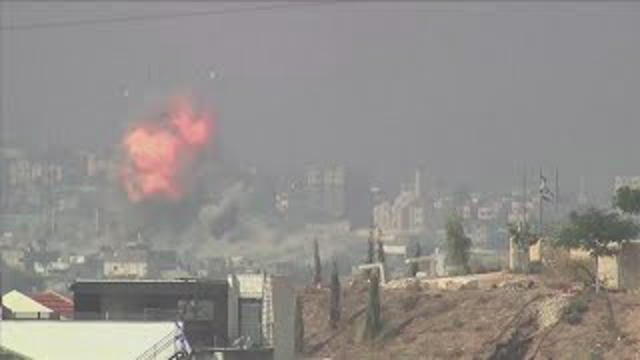 Israel ramps up strikes on Gaza as US advises delaying ground offensive to allow talks on captives