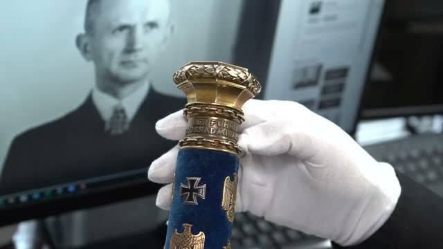 Truly Amazing Artifact - Baton Presented To Grand Admiral Karl Dönitz!