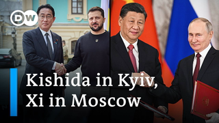 Japan and China top-level visits to Russia and Ukraine show global re-alignments | DW News