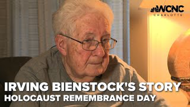 Irving Bienstock's story: Holocaust survivor shares his message with WCNC Charlotte