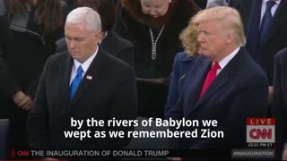Rabbi Marvin Hier prays at Trump's inauguration