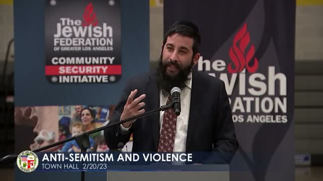 Mayor Bass and The Jewish Federation Anti-Semitism and Violence Town Hall 2/20/23