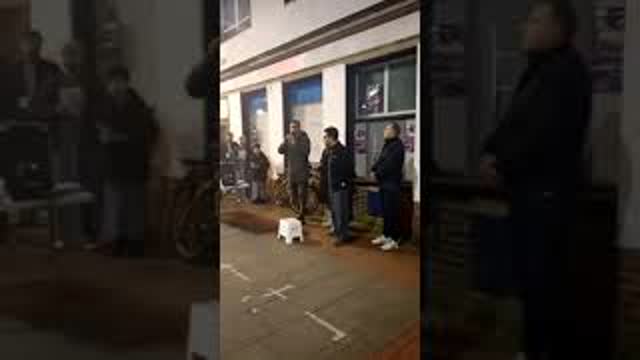 vile antisemitism in Luton UK