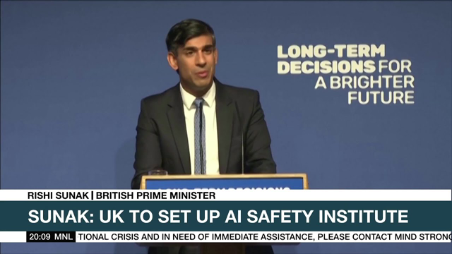 Sunak: UK to set up AI safety institute | ANC
