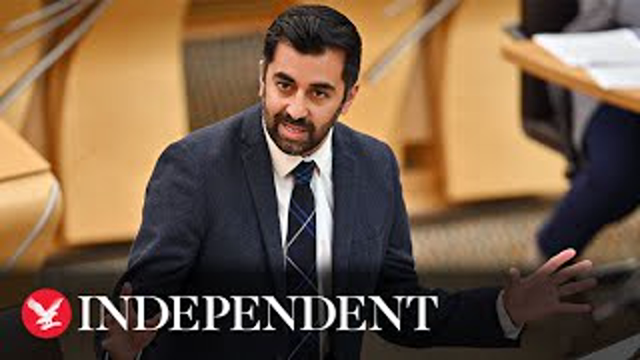 Watch again: Humza Yousaf's First Minister's Questions debut disrupted by protesters