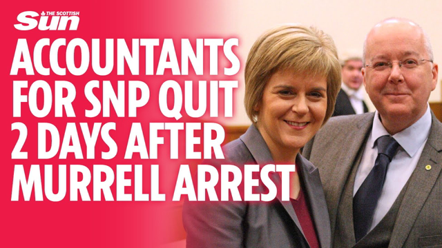 Scottish National Party auditors QUIT just two days after Peter Murrell arrest