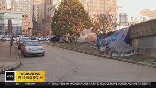 Crews to clear homeless encampment in Downtown Pittsburgh