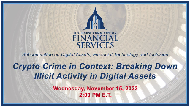 Crypto Crime in Context: Breaking Down the Illicit Activity in Digital Assets (EventID=116579)