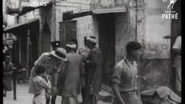 PALESTINE: Unrest in Jerusalem (1936)