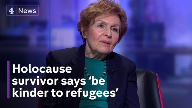 Holocaust survivor says we should be â€˜kinder to refugeesâ€™