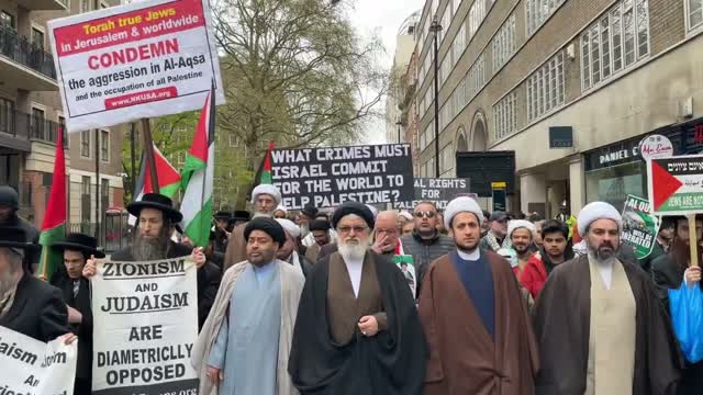 Al Quds Day March & Rally, Westminster, London