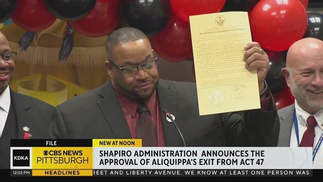 Aliquippa released from Act 47